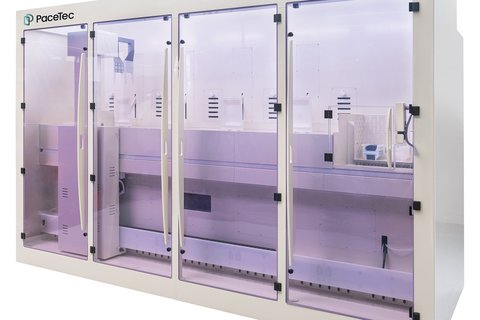 Automatisierte Nassbank für die Halbleiterindustrie