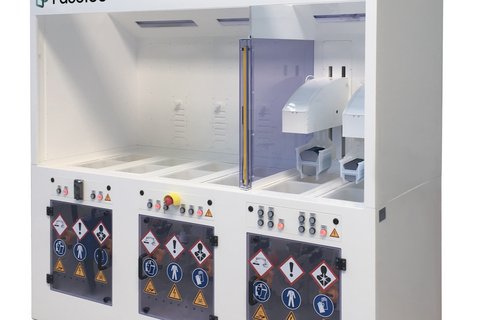 halb- automatische Nassbank für die Halbleiterindustrie